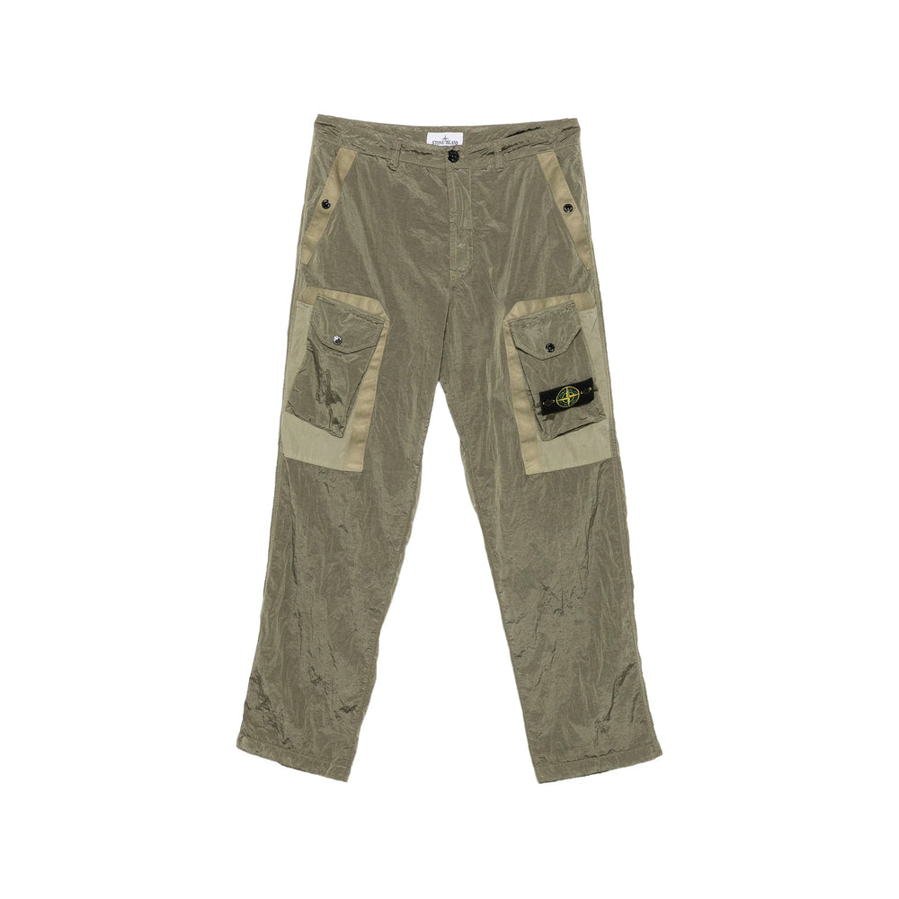 Stone Island Stone Island Green Trousers - Regular & Straight-Leg Trousers Men