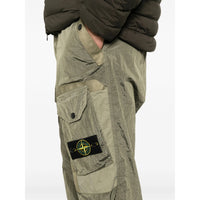 Stone Island Stone Island Green Trousers - Regular & Straight-Leg Trousers Men