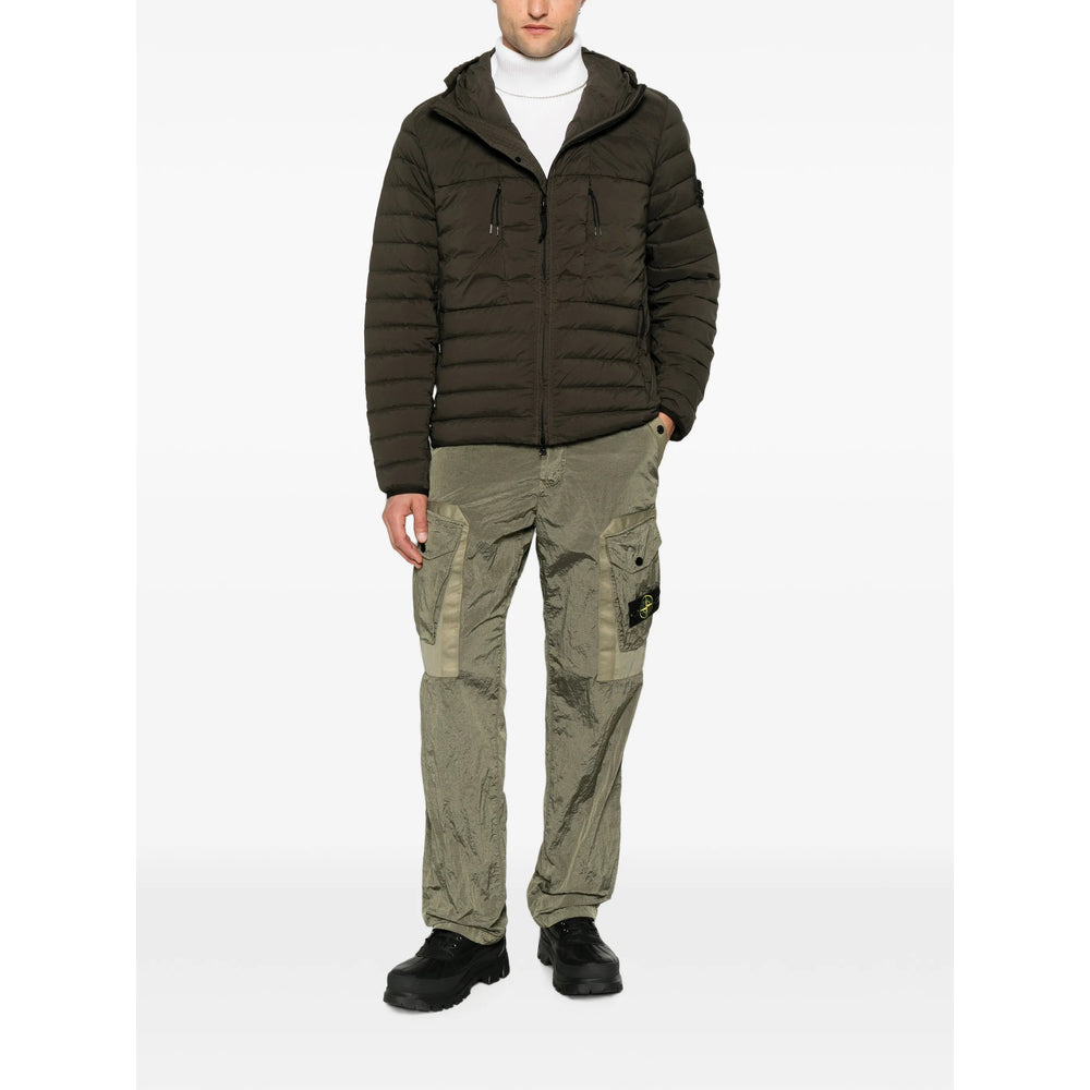 Stone Island Stone Island Green Trousers - Regular & Straight-Leg Trousers Men