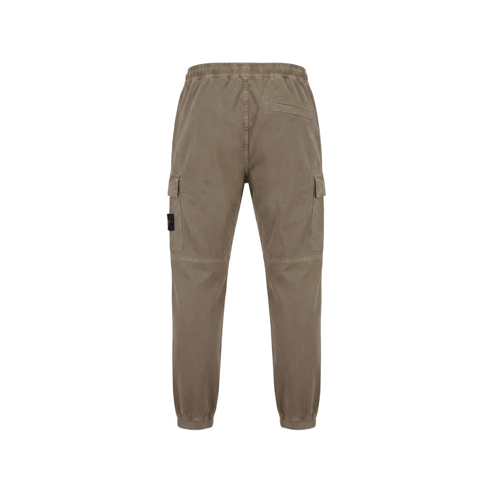 Stone Island Stone Island Green Trousers - Regular & Straight-Leg Trousers Men