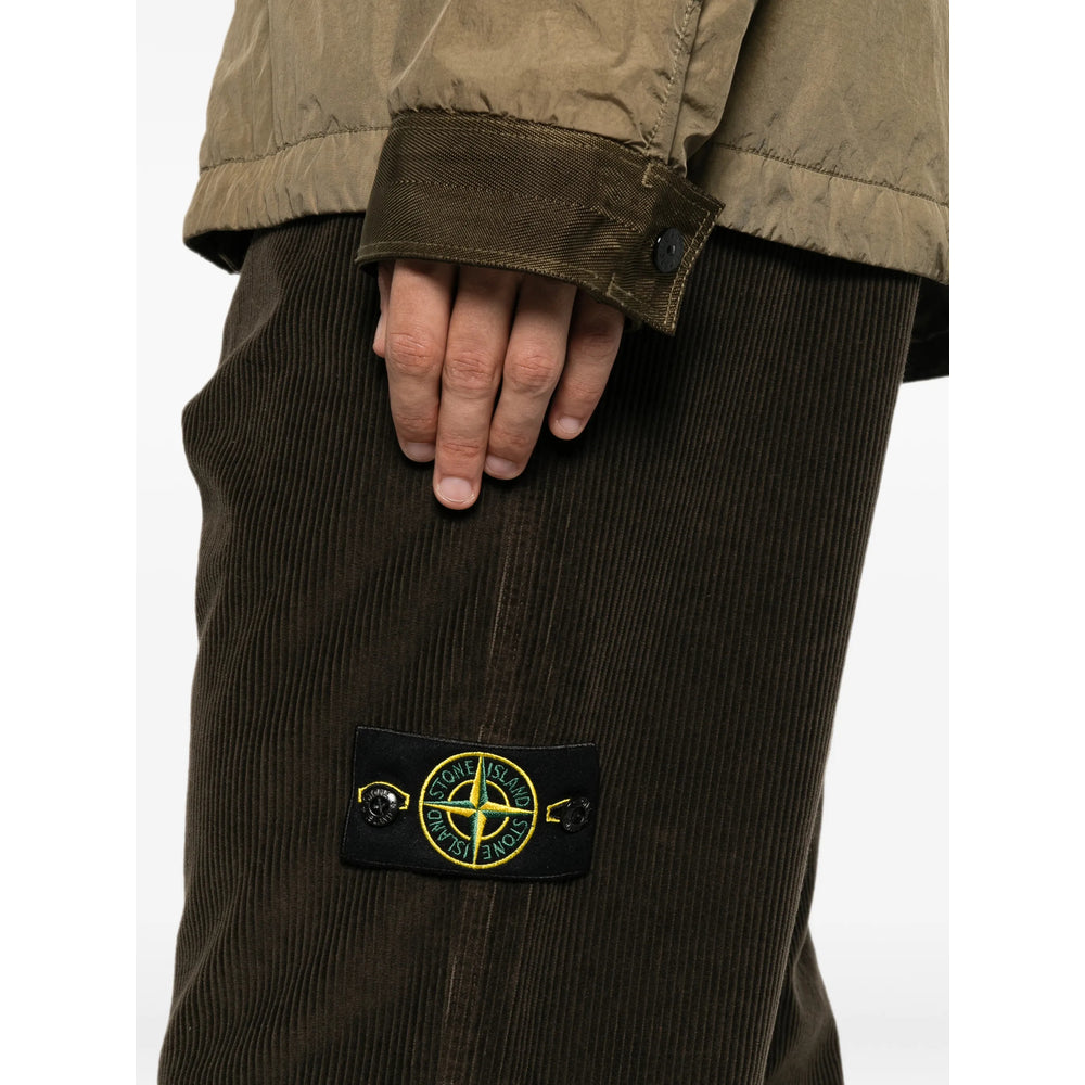 Stone Island Brown Trousers - Regular & Straight-Leg Trousers Men