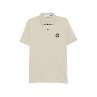 Stone Island Green Polo Shirts Men