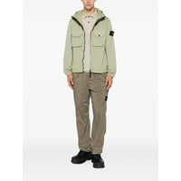 Stone Island Green Polo Shirts Men