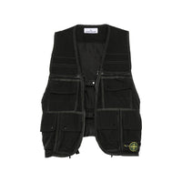 Stone Island Stone Island Black Jackets - Waistcoats & Gilets Men