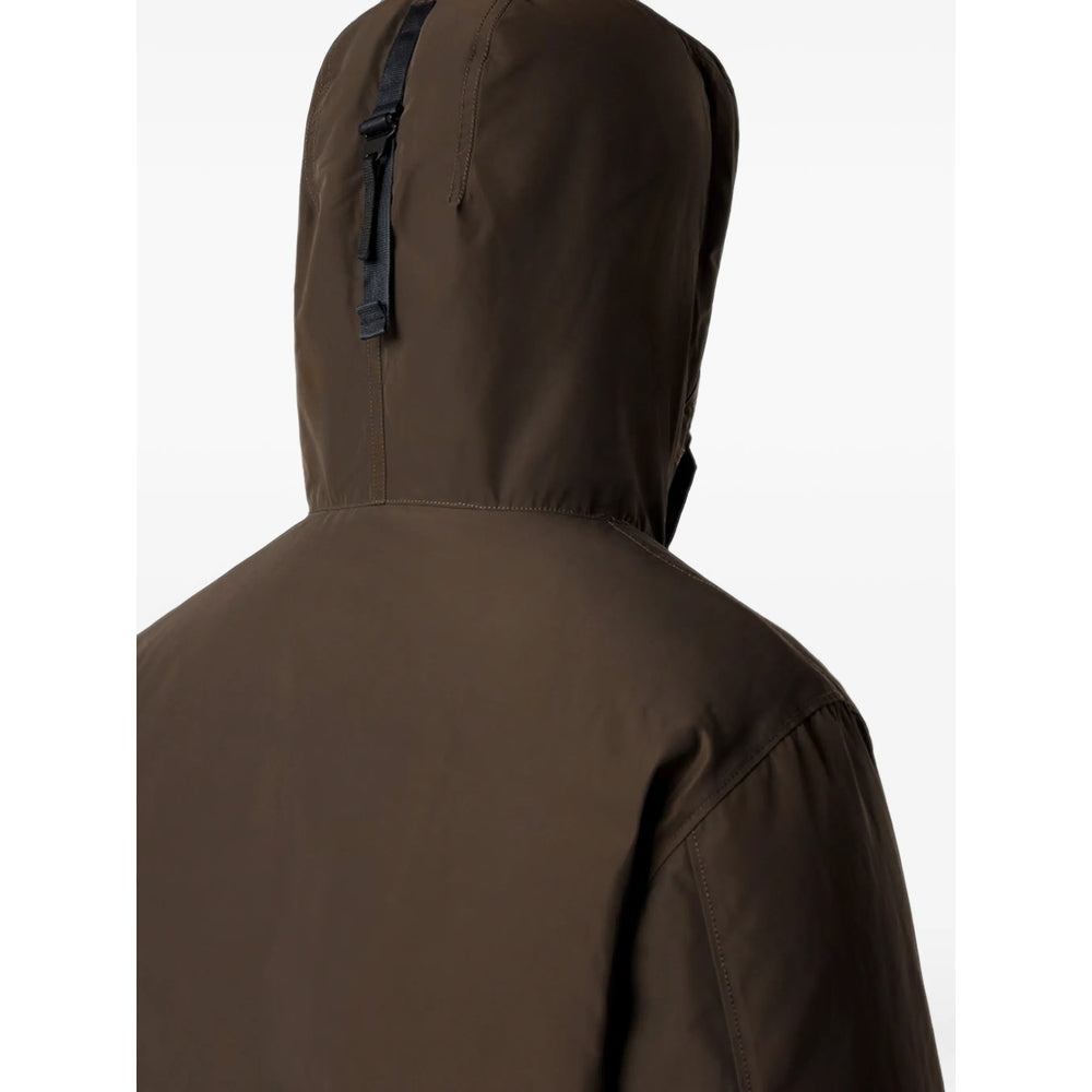 Stone Island Brown Coats - Parkas Men