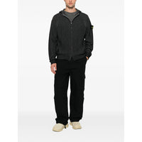 Stone Island Black Sweaters & Knitwear - Cardigans Men