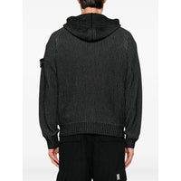 Stone Island Black Sweaters & Knitwear - Cardigans Men