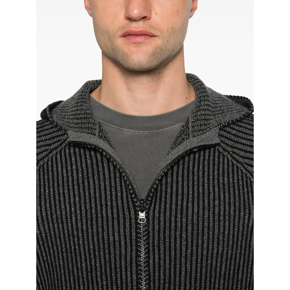 Stone Island Black Sweaters & Knitwear - Cardigans Men