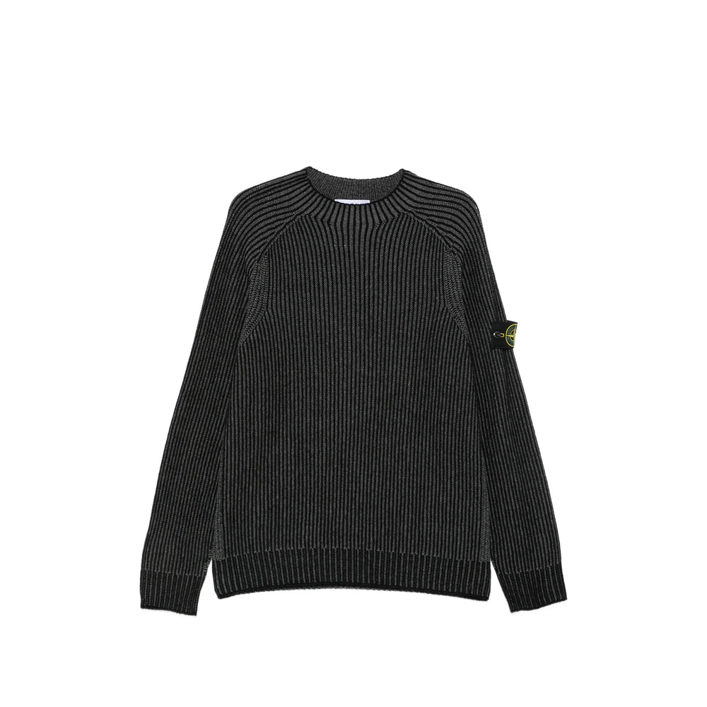 Stone Island Black Sweaters & Knitwear - Jumpers Men
