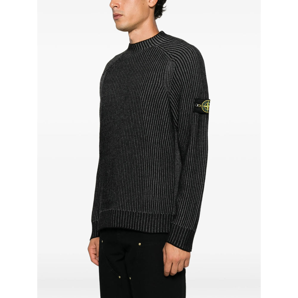 Stone Island Black Sweaters & Knitwear - Jumpers Men