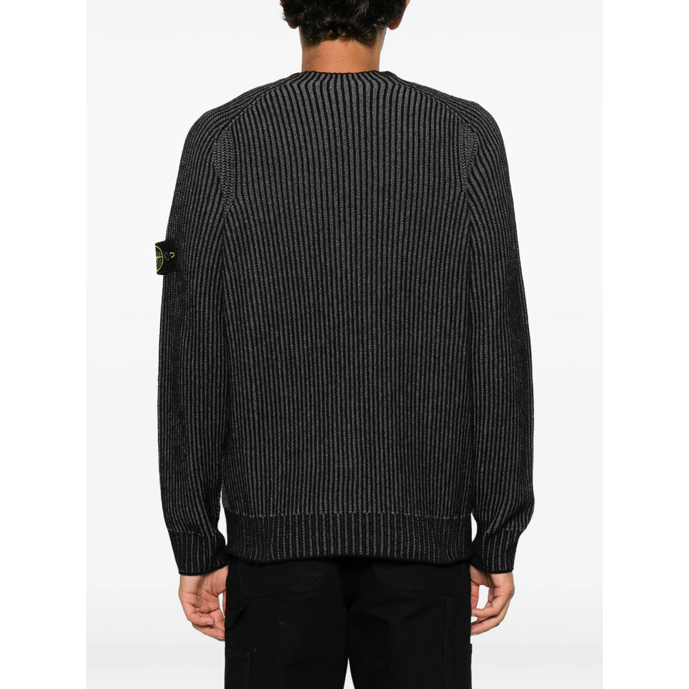 Stone Island Black Sweaters & Knitwear - Jumpers Men