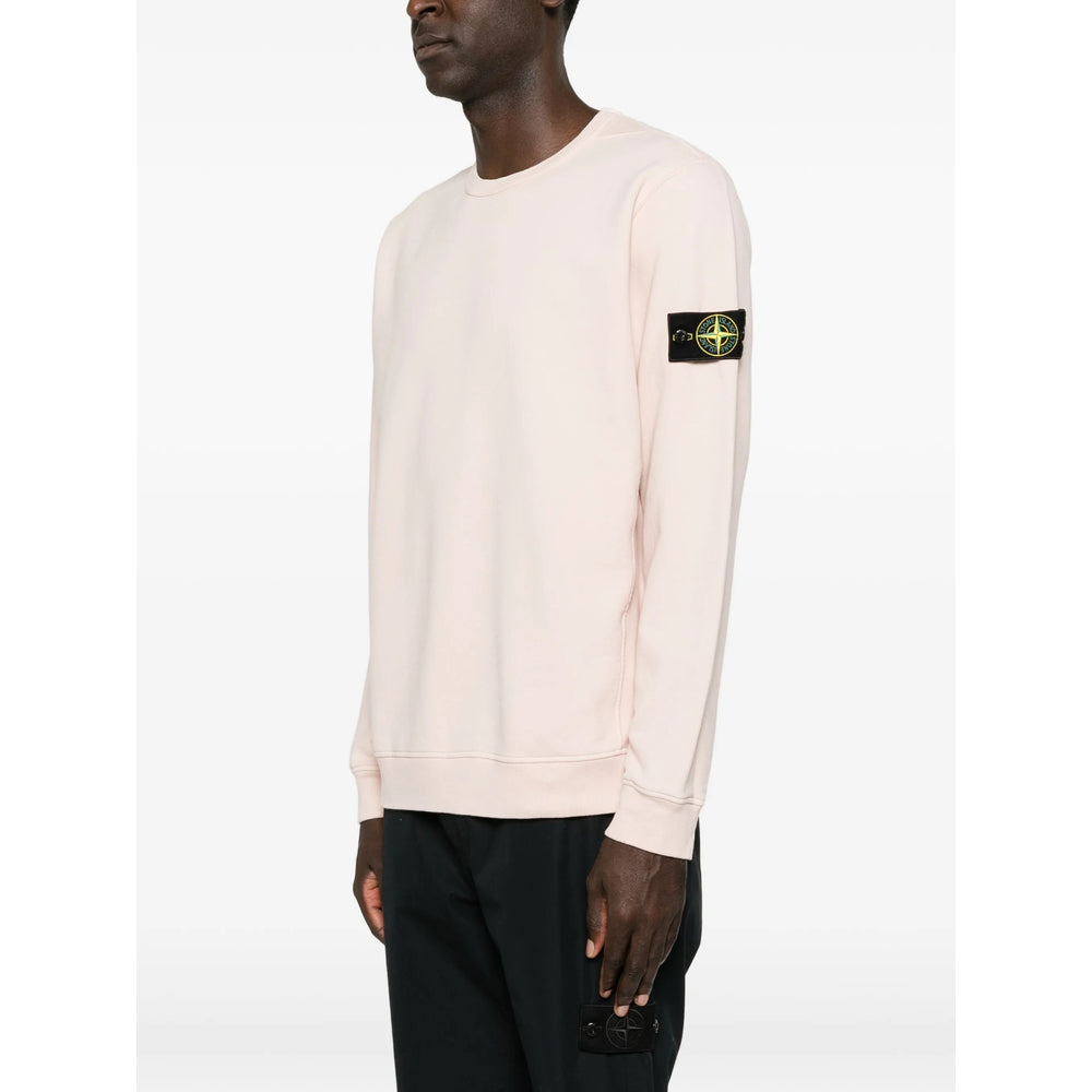 Stone Island Pink Sweaters & Knitwear - Sweatshirts Men