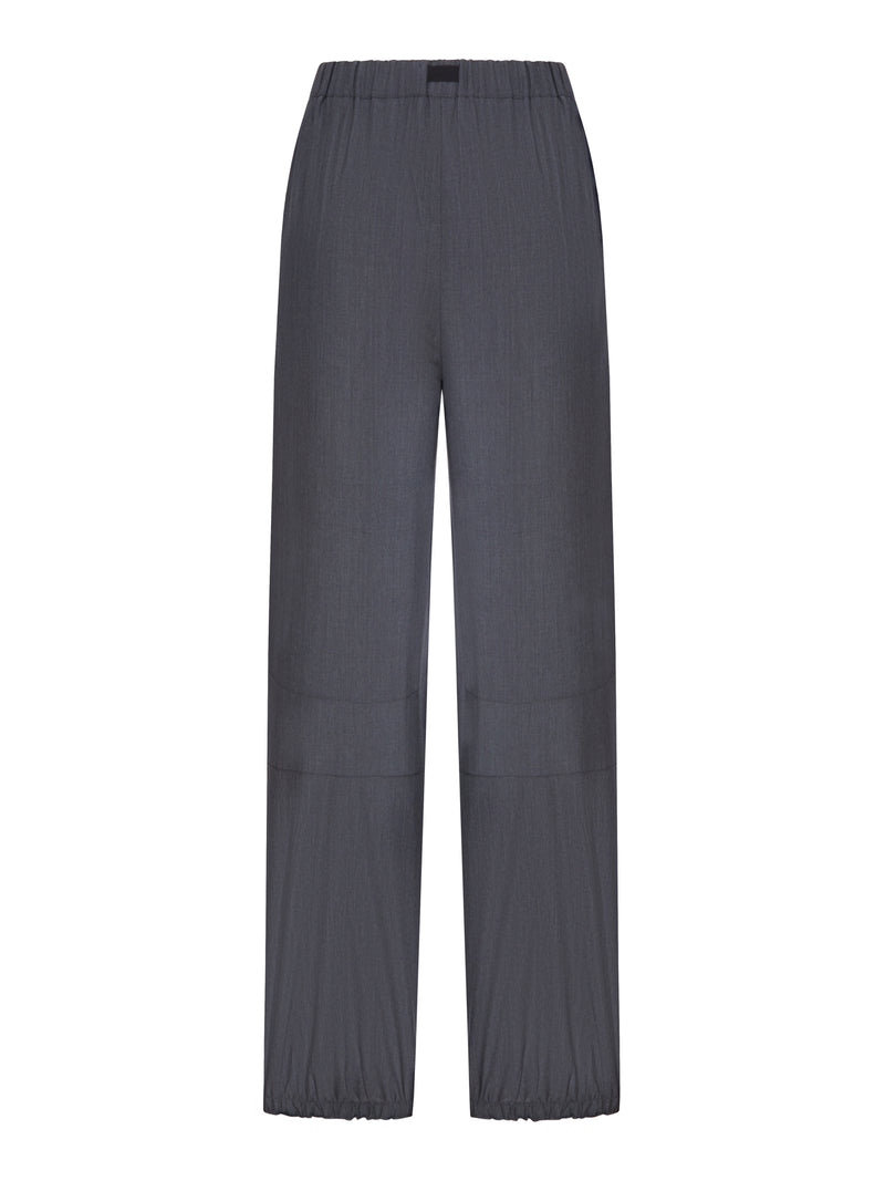 Prada Women Wool And Mohair Sports Trousers