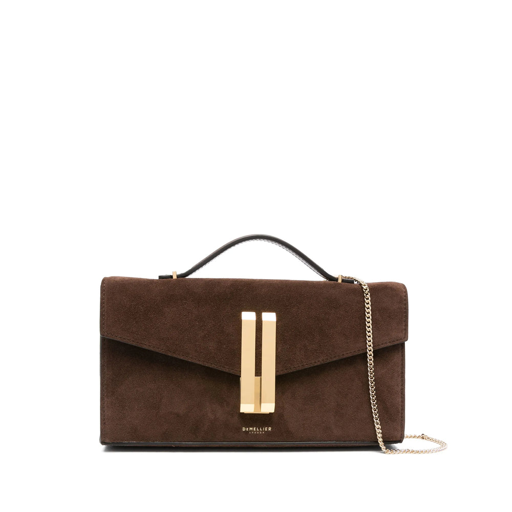 Demellier Brown Clutch Bags Women