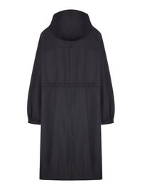 Prada Women Re-Nylon Trench Coat With Hood
