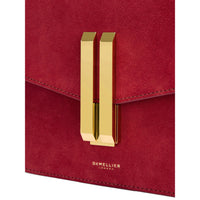 Demellier Red Satchels & Cross Body Bags Women