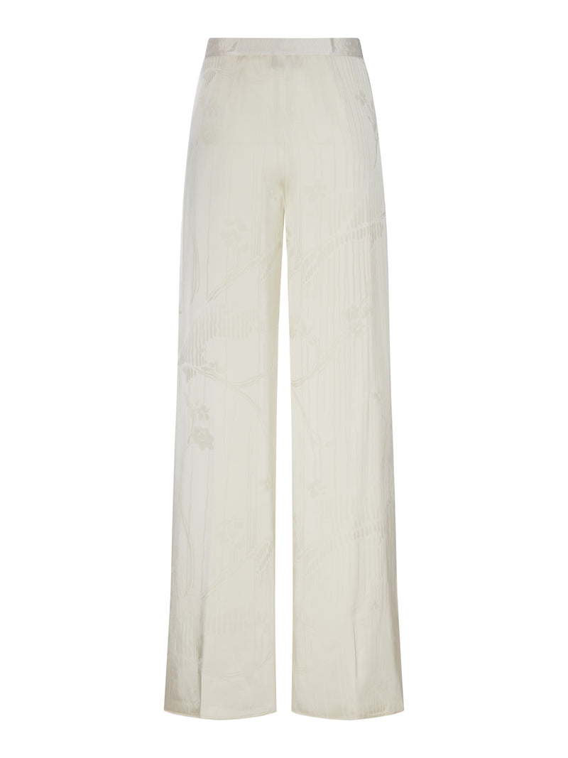 Forte Forte Women Wide-Leg Jacquard Trousers