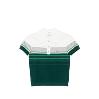 Casablanca Casablanca Green Tops - Polo Tops Women
