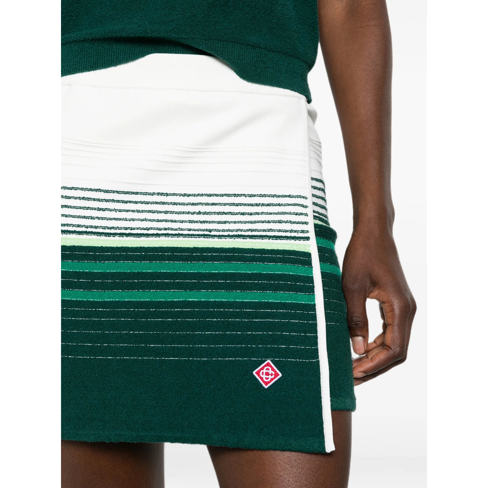 Casablanca Casablanca Green Skirts - Asymmetric & Draped Skirts Women