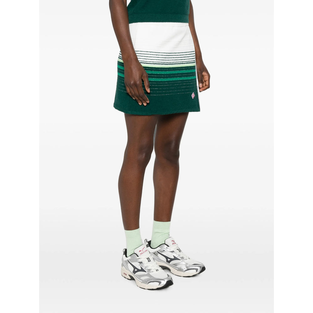Casablanca Casablanca Green Skirts - Asymmetric & Draped Skirts Women
