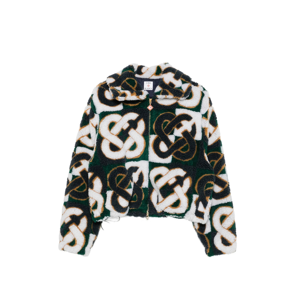 Casablanca White Jackets - Faux Fur & Shearling Jackets Women