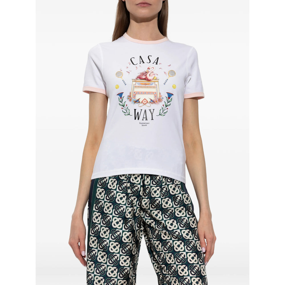 Casablanca Casablanca White Tops - T-Shirts & Jerseys Women