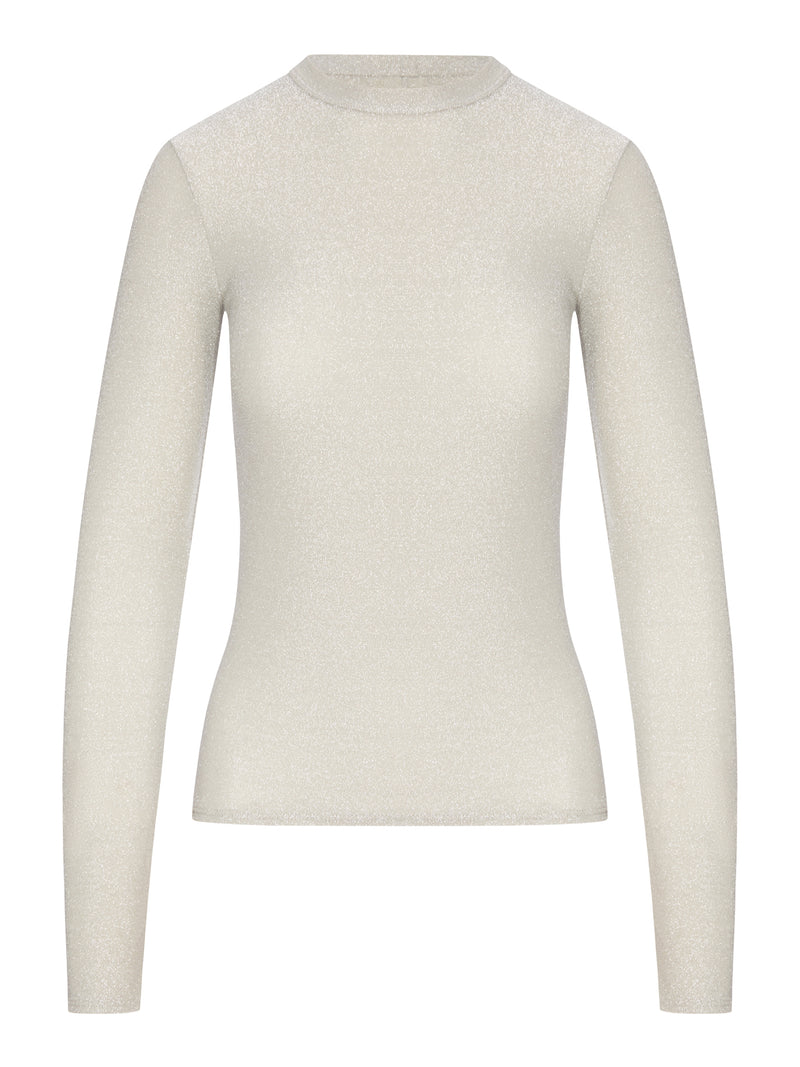 Forte Forte Women Lurex Long-Sleeve T-Shirt