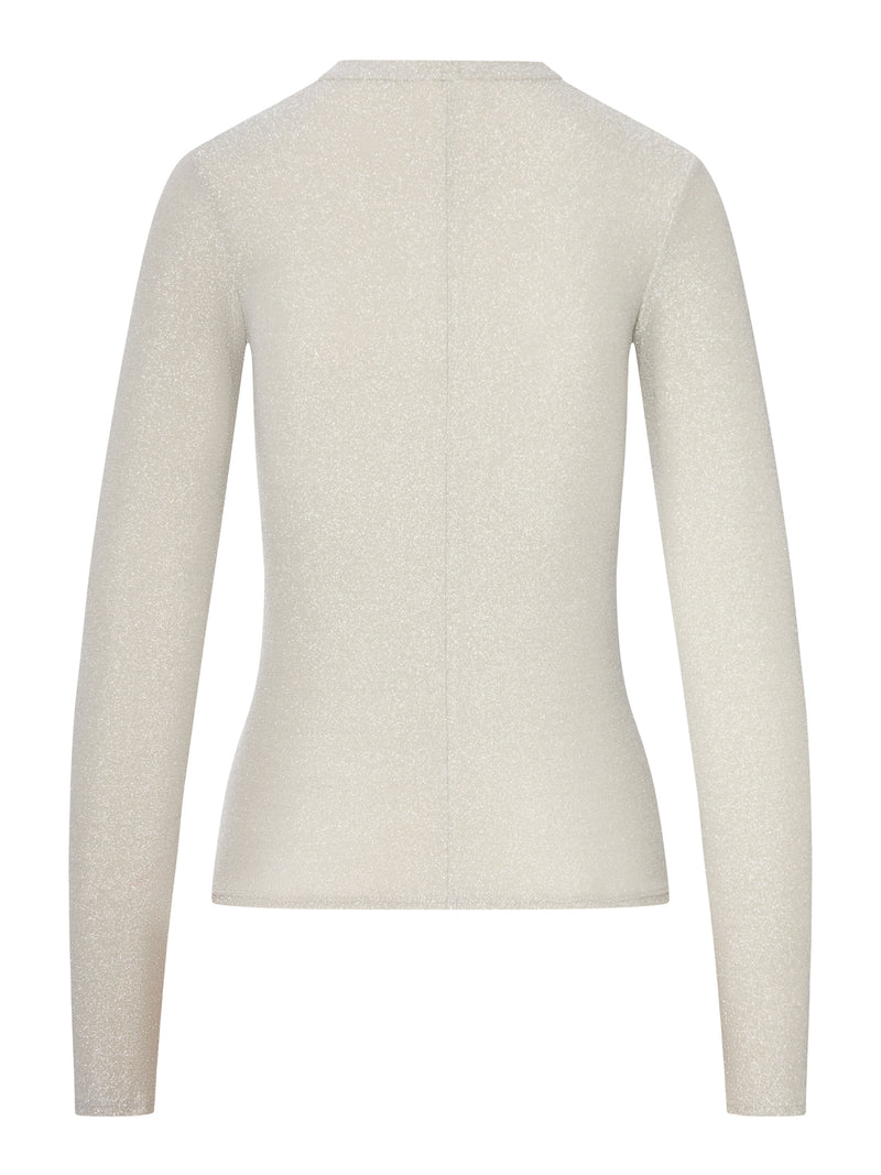 Forte Forte Women Lurex Long-Sleeve T-Shirt