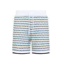 Casablanca White Shorts - Bermuda Shorts Men