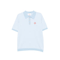 Casablanca Blue Polo Shirts Men