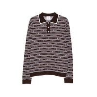 Casablanca Brown Polo Shirts Men