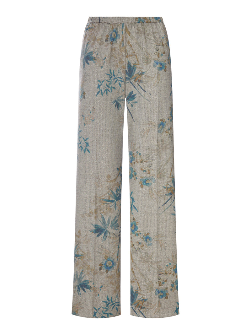 Forte Forte Women Floral Print Palazzo Trousers