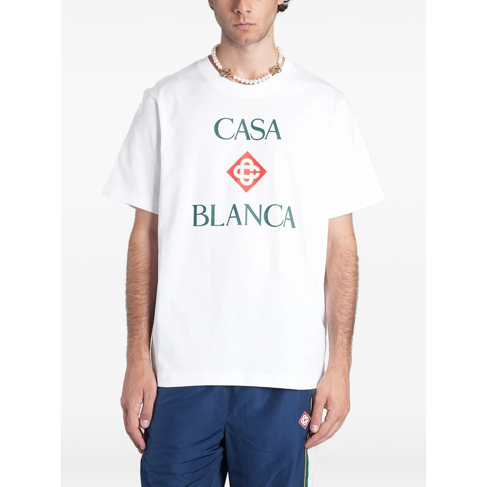 Casablanca White T-Shirts & Vests - T-Shirts Men