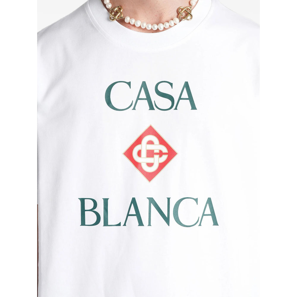 Casablanca White T-Shirts & Vests - T-Shirts Men