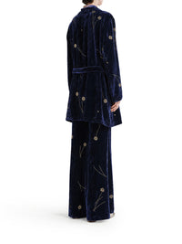 Forte Forte Women Embroidered Velvet Trousers