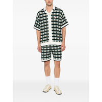 Casablanca Casablanca Green Shorts - Track & Running Shorts Men