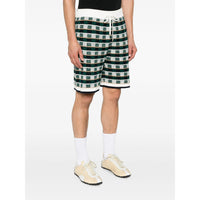 Casablanca Casablanca Green Shorts - Track & Running Shorts Men