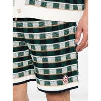 Casablanca Casablanca Green Shorts - Track & Running Shorts Men
