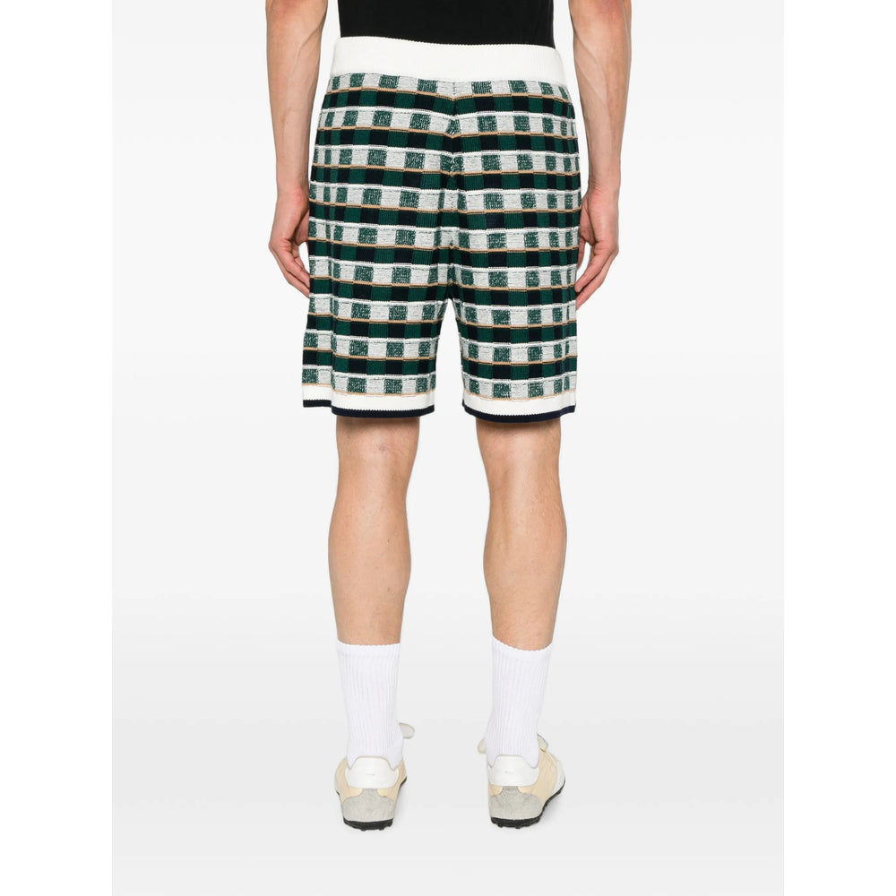 Casablanca Casablanca Green Shorts - Track & Running Shorts Men