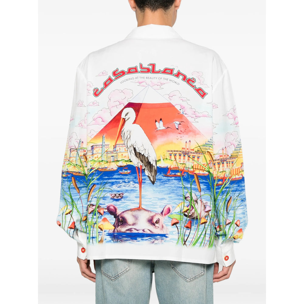 Casablanca White Shirts Men