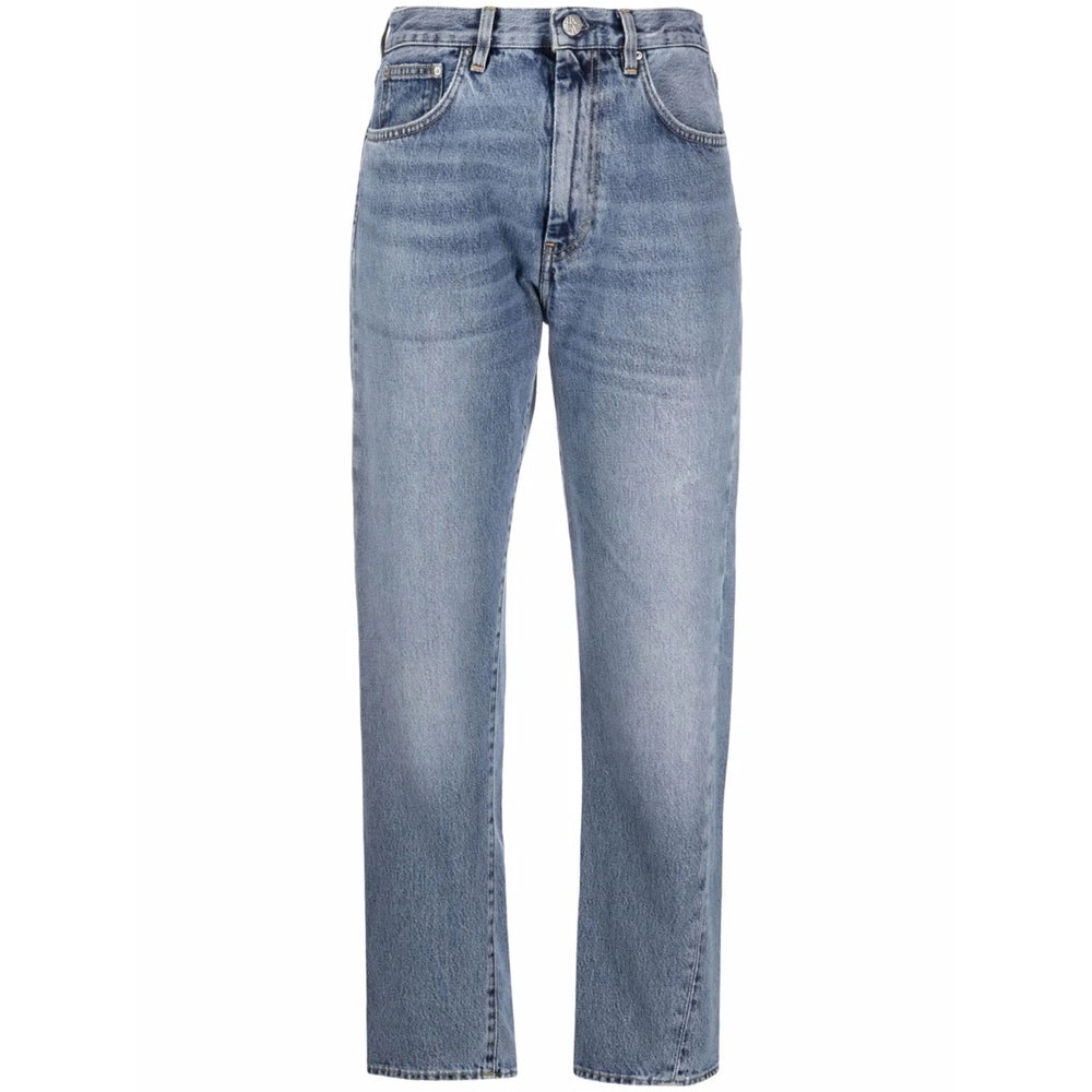 Toteme Toteme Blue Denim - Cropped Jeans Women