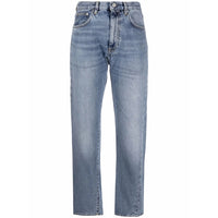 Toteme Toteme Blue Denim - Cropped Jeans Women
