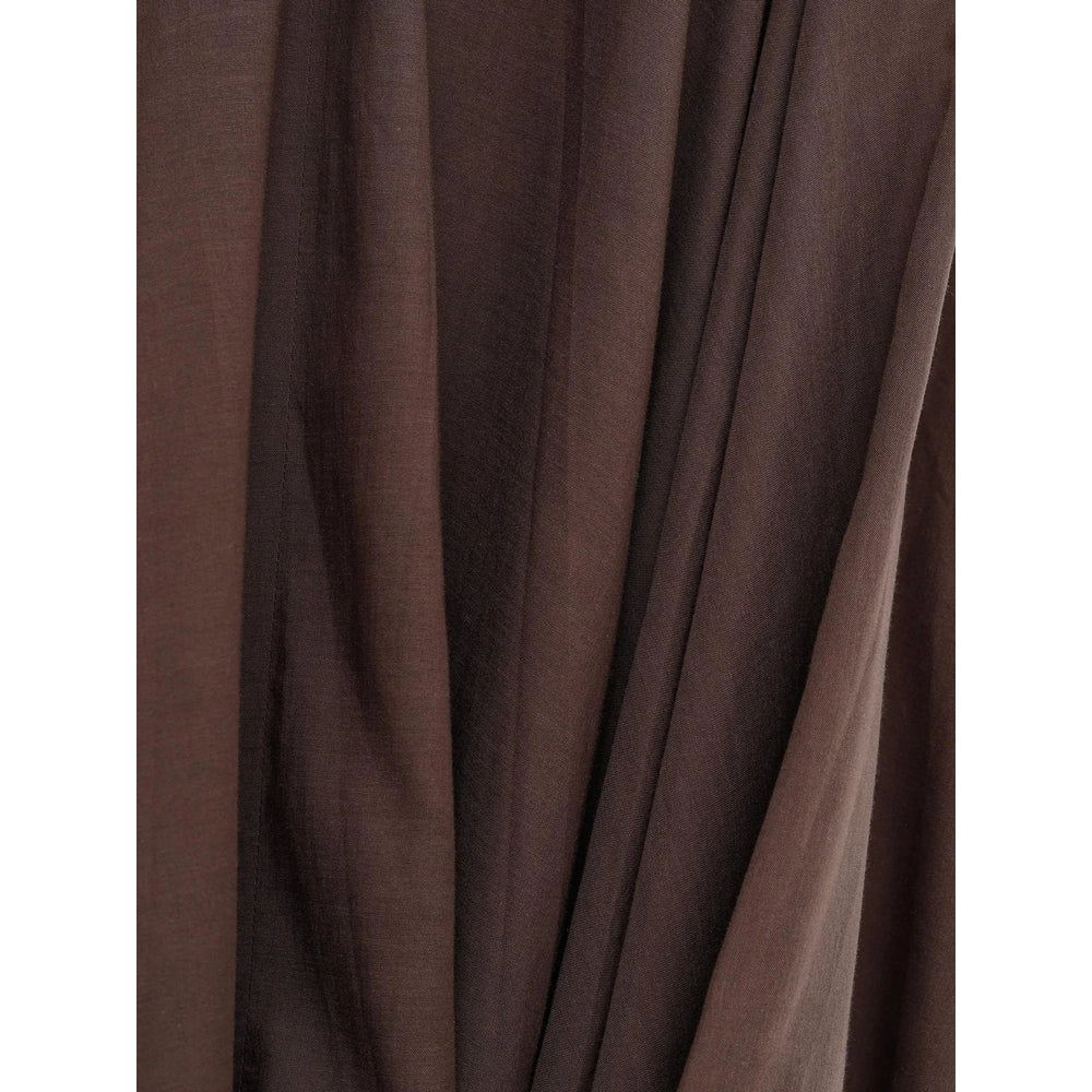 Toteme Brown Skirts - Asymmetric & Draped Skirts Women