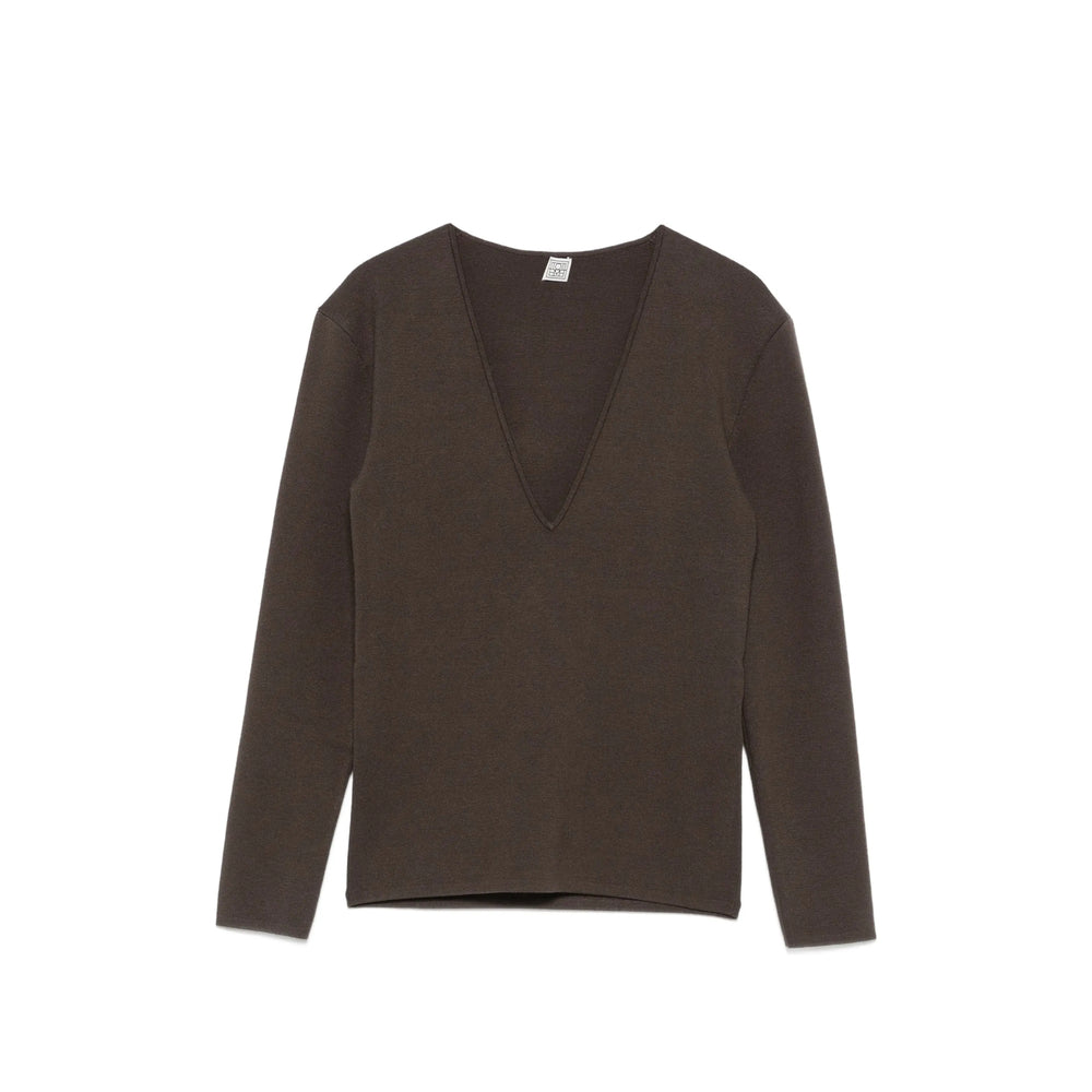 Toteme Toteme Brown Knitwear - Jumpers Women