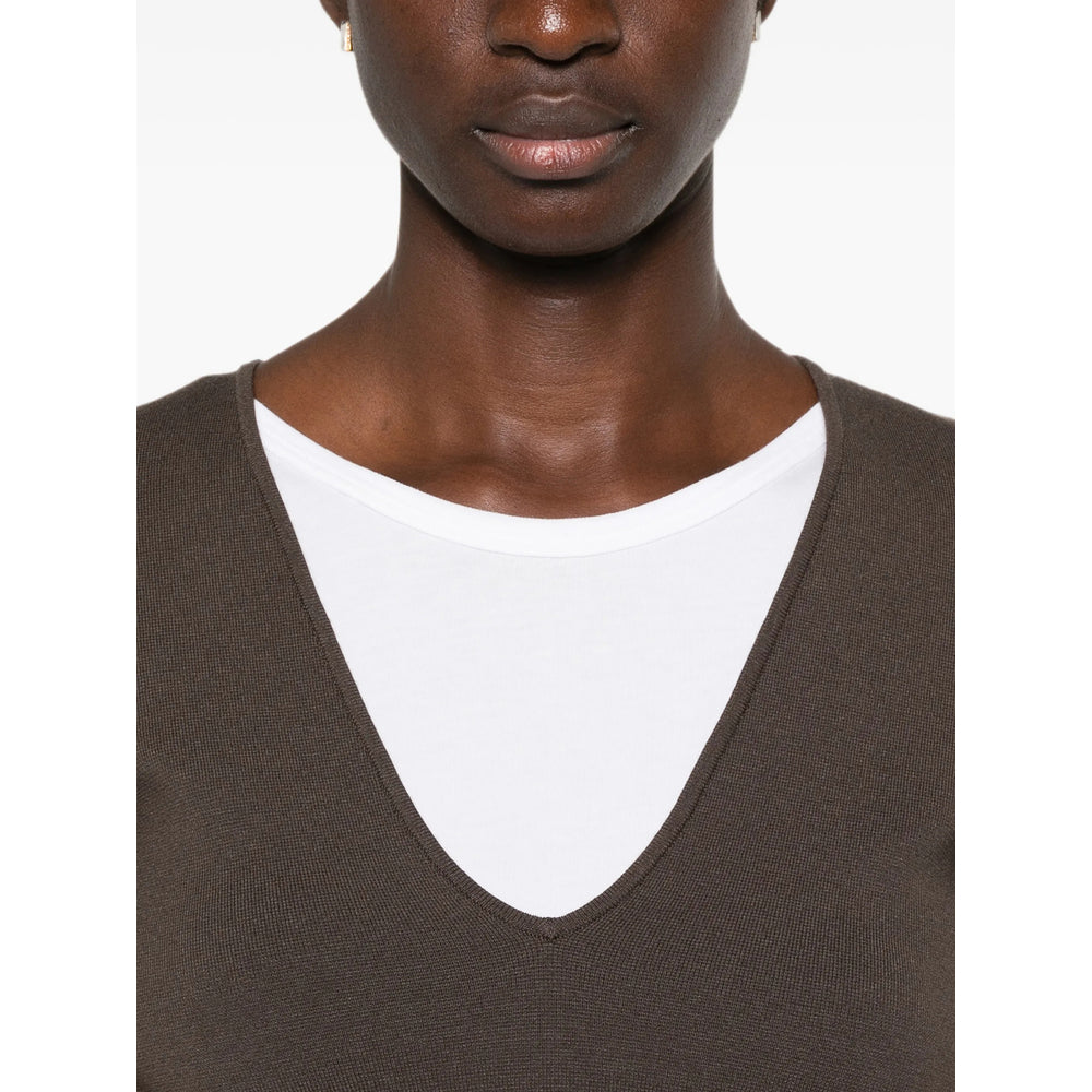 Toteme Toteme Brown Knitwear - Jumpers Women