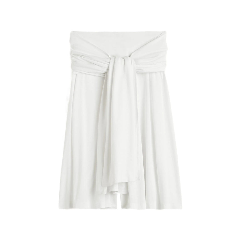 Toteme White Shorts - Knee-Length Shorts Women