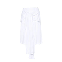 Toteme White Shorts - Knee-Length Shorts Women