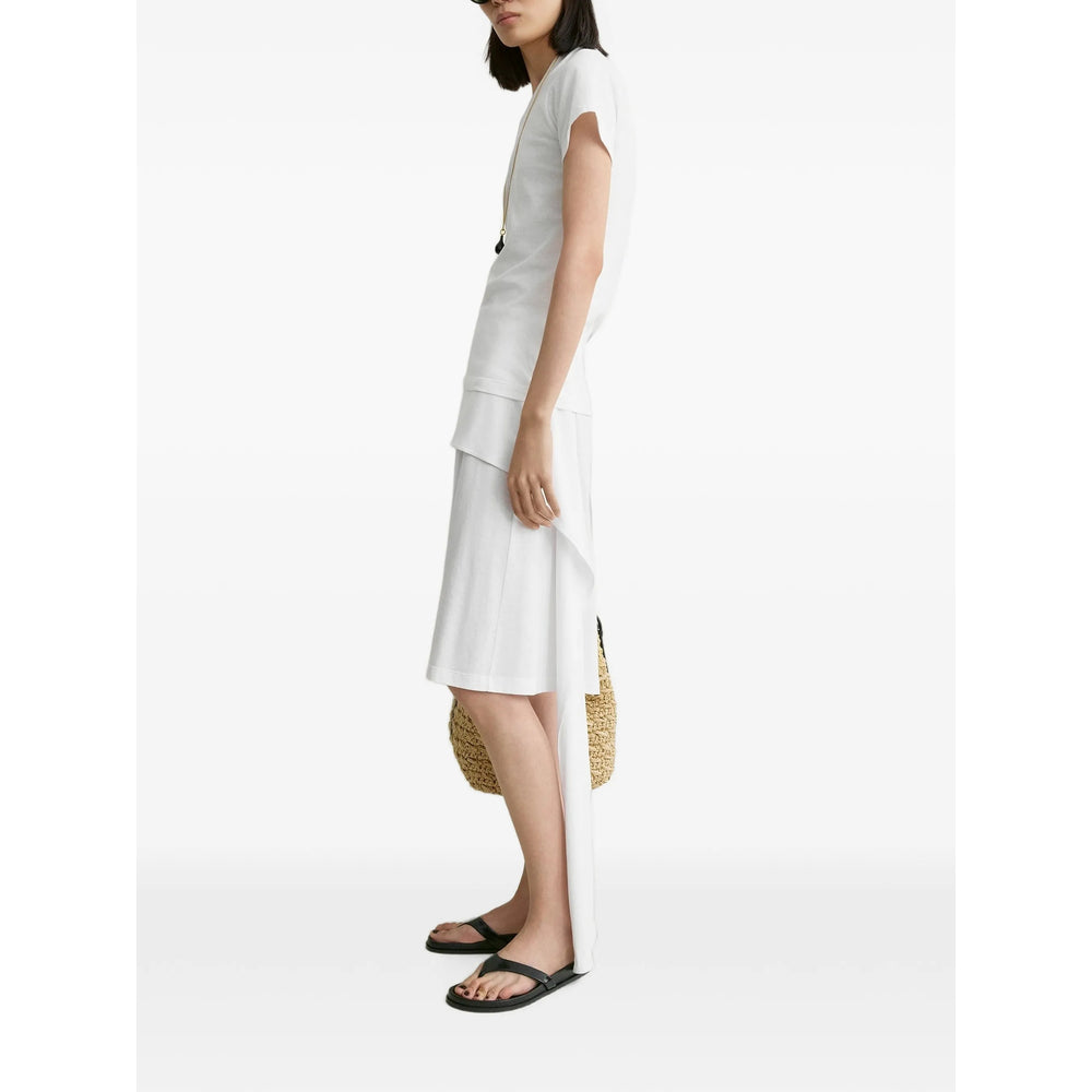 Toteme White Shorts - Knee-Length Shorts Women