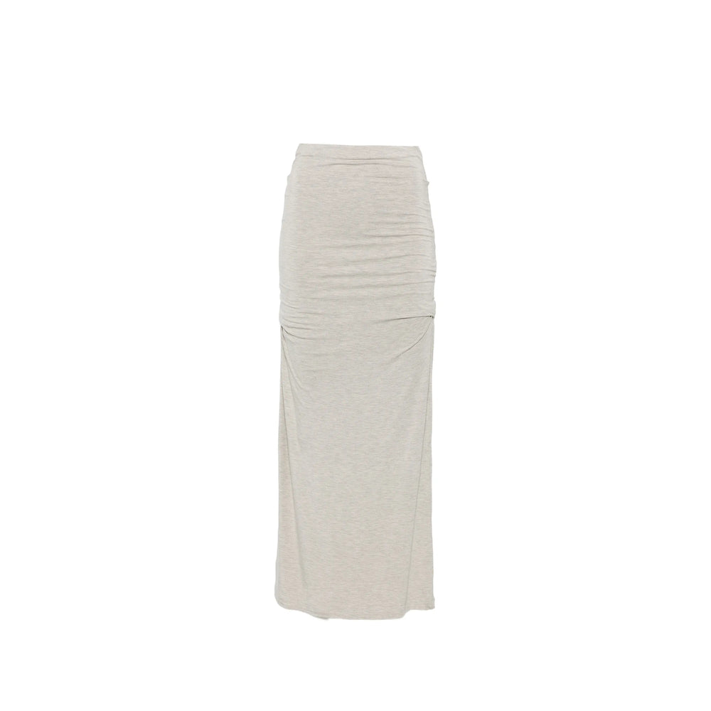 Toteme Toteme Grey Skirts - Asymmetric & Draped Skirts Women