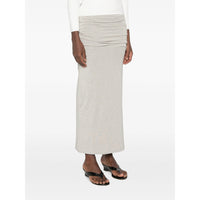 Toteme Toteme Grey Skirts - Asymmetric & Draped Skirts Women